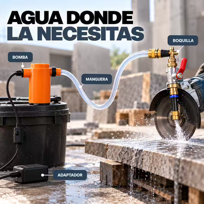 AquaCut® – Sistema de Refrigeración por Agua para Disco de Corte