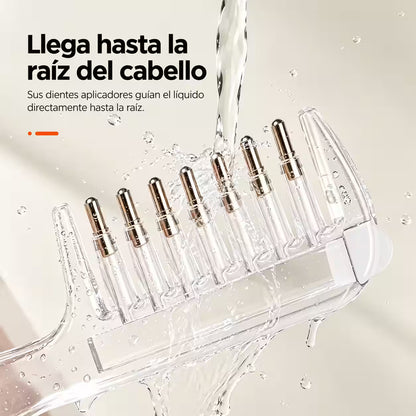 HairDrop® - Peine Aplicador de Aceites y Sérums para Cuero Cabelludo