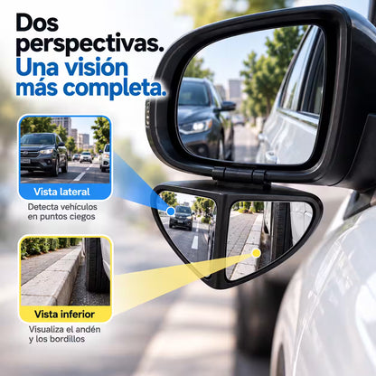 ClearDrive® - Espejo de Punto Ciego Giratorio 360° x2 Und