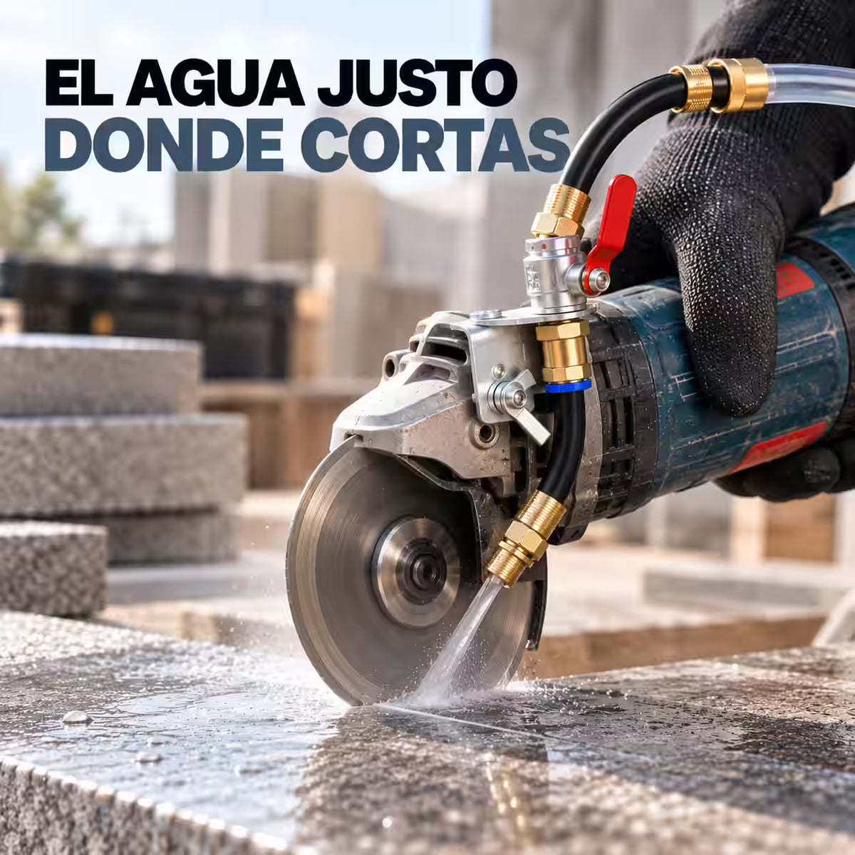 AquaCut® – Sistema de Refrigeración por Agua para Disco de Corte