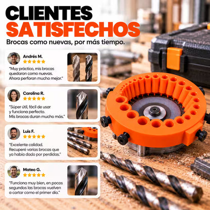 SharpPro® - Restaurador Profesional de Filo para Brocas X1 Und