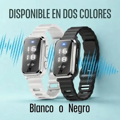 BuzzOff™ M16 - Reloj Ultrasónico Anti-Mosquitos - Protección 24/7 Sin Químicos ✅