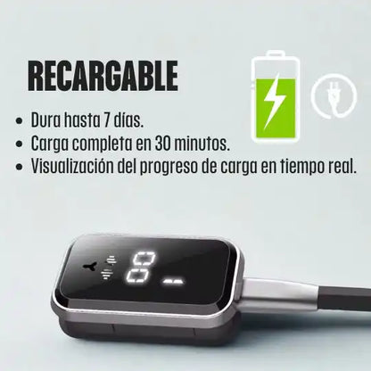 BuzzOff™ M16 - Reloj Ultrasónico Anti-Mosquitos - Protección 24/7 Sin Químicos ✅