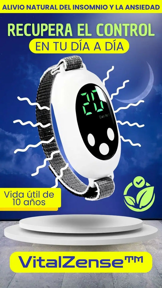 VitalZense™ - Dispositivo Electrónico con Tecnología Neural para Eliminar el Insomnio y la Ansiedad